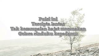 Ning baizura  Awan Yang Terpilu Lyrics [upl. by Malvin]