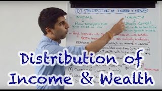 Distribution of Income and Wealth with Reasons for Income amp Wealth Inequality [upl. by Sigfrid]