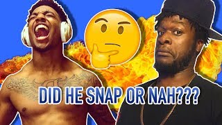 B LOU  RUBBIN OFF THE PAINT YBN Nahmir Remix  REACTION [upl. by Salesin]