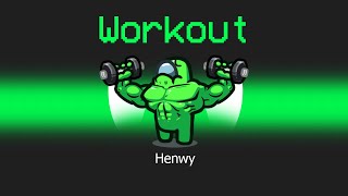 NEW WORKOUT IMPOSTOR Mod in AMONG US [upl. by Brennan997]