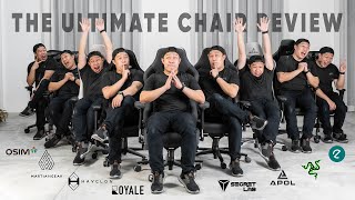 The Ultimate Gaming Chair Review  Ft Secretlab Ergotune Razer Martiangear Royale Ergonomics [upl. by Rachele]