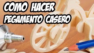 Como hacer pegamento casero  Engrudo [upl. by Nadnerb]