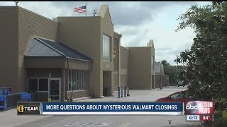 More questions about mysterious Walmart closings [upl. by Dressel]