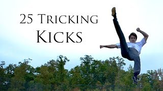 25 Tricking KICKS  A Progressive Session [upl. by Auhsej]