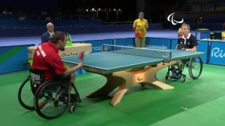 Day 6 evening  Table Tennis highlights  Rio 2016 Paralympic Games [upl. by Pennie]