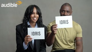 Sabrina and Idris Elba play Who Does What  Coupledom on Audible [upl. by Jordison]