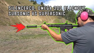 SILENCERCO OMEGA 300 REVIEW 300 Blackout Subsonic Ammo [upl. by Une]