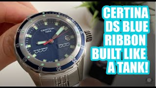 Certina DS Blue Ribbon  330m Dive Watch [upl. by Rehpotsirh]