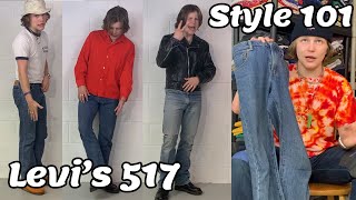 How To Style Levis 517 [upl. by Nyrem]