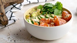 Keto Poke Bowls Very Easy Healthy amp Delicious [upl. by Arikal]