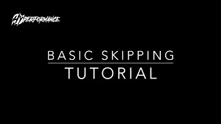 How to Skip  Basic Skipping Tutorial [upl. by Iruy]