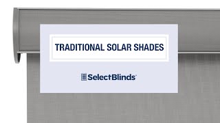 Traditional Solar Shades from SelectBlindscom [upl. by Pascal]