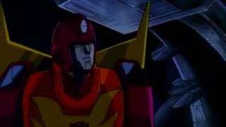 Epic scene the birth of Rodimus Prime Transformers the Movie 1986 [upl. by Susej]