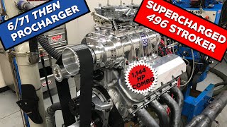 SUPERCHARGED 496 BBCPROCHARGER VS 671 [upl. by Meehan]