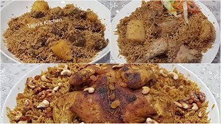 PILAU MAPISHI AINA 3 YA WALI  Kenya Pilau 3 IN ONE RICE RECIPES swahilipilau Tajiris Kithen [upl. by Kirred528]