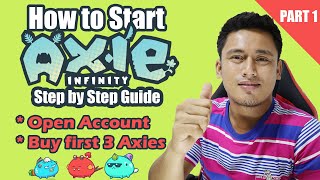 How to Create Axie Infinity Account How to Start Axie Infinity Beginners Guide PART 1 [upl. by Phyllis45]