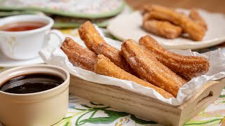 ASMR Churros Rangup dan Sos Coklat [upl. by Ddene]