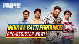 PreRegister BATTLEGROUNDS MOBILE INDIA [upl. by Dean]