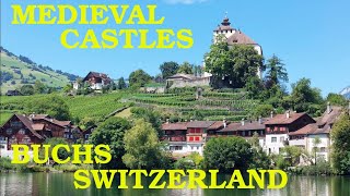 Medieval Castles in Buchs St Gallen Switzerland [upl. by Notaek756]