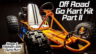 Off Road Vintage Go Kart Kit Build  Part 2 [upl. by Akemyt57]