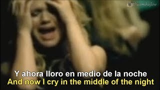 Kelly Clarkson  Because of You Lyrics English  Español Subtitulado [upl. by Sivar]