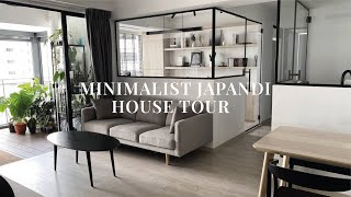 Our SelfDesigned Minimalist Japandi House Tour  4Room HDB DBSS Singapore [upl. by Omolhs940]