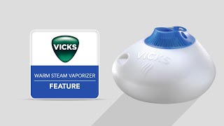 Vicks Warm Steam Vaporizer V150  Features [upl. by Silvio]