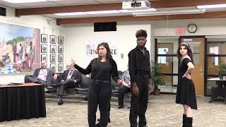 PHS Musical Theatre at Board meeting [upl. by Carolina]