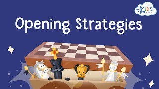 Basic Opening Strategies  Chess Lessons for Kids  Kids Academy [upl. by Annatnas650]