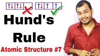 Hunds Rule Atomic Structure 07 Rules for Filling OF Electron Hunds Rule of Maximum Multiplicity [upl. by Metzger]