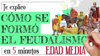 Te Explico ¿Cómo se formó el FEUDALISMO [upl. by Offen]