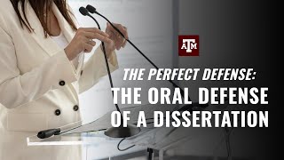 The Perfect Defense The Oral Defense of a Dissertation [upl. by Yelnek]