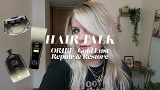 Hair Talk  Oribe Gold Lust Repair amp Restore [upl. by Gnav]