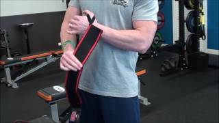 How to Use Wrist Wraps Properly 2 Methods [upl. by Llenrod961]