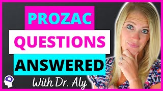 PSYCHIATRIST Answers 5 s About Prozac Fluoxetine  Dr Aly [upl. by Urbain]