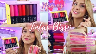 🔥Nuevas TINTAS BISSÚ para LABIOS y MEJILLAS hago TODO mi Maquillaje con ELLAS FuncionanEVE TIPS [upl. by Asin]