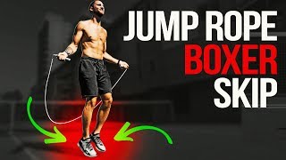 Learn The Jump Rope Boxer Skip [upl. by Dreddy]