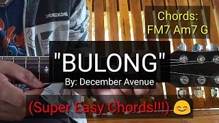 Bulong  December Avenue Guitar Tutorial [upl. by Akira]