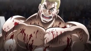 Gaia vs Sikorsky Fight Begins Part 1  BAKI 2018 EPISODE 23 ENGLISH SUBBED [upl. by Lathan]