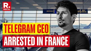 Telegram CEO Pavel Durov Arrested In France  What’s The Case [upl. by Swithbart925]