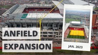 Anfield Road Stand Expansion Latest [upl. by Oivaf]