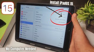 Install iOS 15  iPadOS 15 Right now  No computer needed  Works on both iPhone amp iPad [upl. by Odrick]