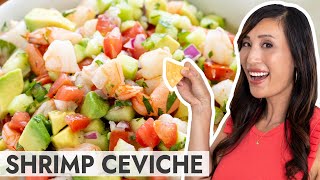 Best Shrimp Ceviche Fresh amp Easy [upl. by Solracnauj251]