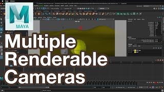 Multiple Renderable Cameras Maya Render Sequence Tutorial [upl. by Leirbaj]