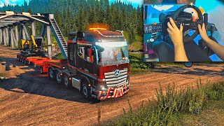 Most Dangerous roads in the Euro Truck Simulator 2 [upl. by Anua]