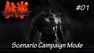 Tekken 6  Scenario Campaign Mode Stage 01 [upl. by Muslim879]