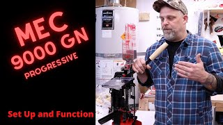 MEC 9000GN Progressive Press SetUp and Function Basics Part 1 [upl. by Krissie]