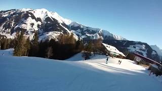 Rauris  Hochalmbahnen Piste 2 HochalmHeimalm  Piste 1 HeimalmKreuzboden [upl. by Aniahs]