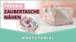 FREEBIE  Zaubertasche nähen [upl. by Averell818]