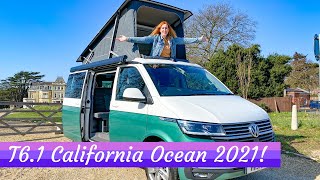 FULL TOUR VW T61 California Ocean 2021 Camper Van [upl. by Fairfield]